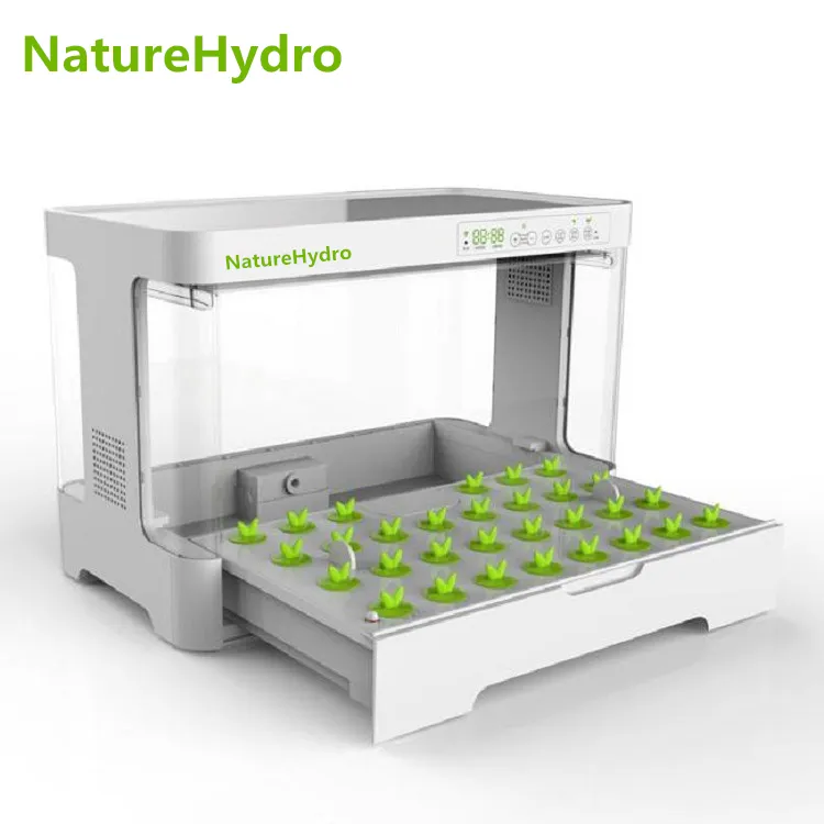 Nouveau Style Intérieur Hydroponique Croissance Portable Smart Garden Hydroponique Kit LED Intelligent Planteur