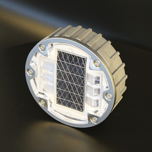 Tachuelas LED Solares de Alta Visibilidad para Carreteras, con Luces Intermitentes Integradas, para Pavimento, para Autopistas - Product Image 2