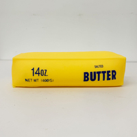 Bâton de beurre TPR anti-adhésif de 14 oz (21*6 cm) à montée lente, jouet sensoriel à presser pour soulager l'anxiété