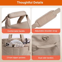 Bolsa Térmica Impermeable Acolchada de 32L de Gran Capacidad para 48 Latas, Ideal para Playa, Camping, Picnic y Senderismo