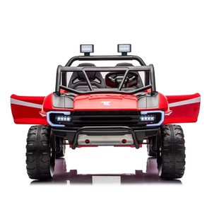 <span class=keywords><strong>Voiture</strong></span> électrique pour enfants avec télécommande 2.4G, lumières LED, batterie rechargeable 12V, <span class=keywords><strong>voiture</strong></span> de course tout-terrain pour enfants - Product Image 4