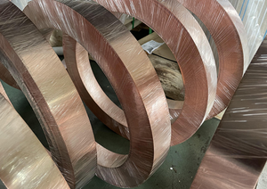 Bakır Bobin T2 Kırmızı Bakır Kaplama Malzemesi C5191 Fosfit Bronz Bant Hassas Kareleme Şekillendirme Fosfit Bakır - Product Image 5