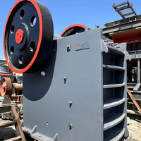 Mesin Tambang Bekas Jaw Crusher 750*1060 Mesin Penghancur Primer Motor AC Bearing Gearbox Gear Kapasitas Maks. 10t/jam