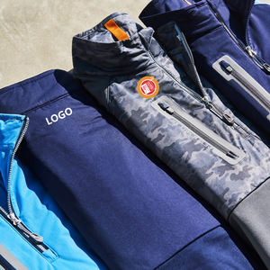 Pull-over en tricot pour homme, vêtement de sport, léger, col ras du cou, personnalisé, 1/4 quart, fermeture éclair, golf, vente en gros - Product Image 6