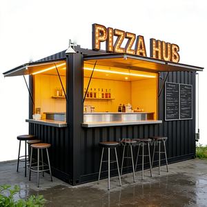 Cafetería, Restaurante y Bar Contemporáneo en Contenedor Marítimo de 20 pies con Diseño Robusto y Duradero y Alta Utilización del Espacio - Product Image 2