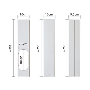 Pièces de climatiseur domestique RJ en gros, PVC ABS, 3 pièces, déflecteur de 55 à 160 cm, interface à embouchure plate de 150 mm, tuyau d'évacuation de 2 m, alimenté au <span class=keywords><strong>gaz</strong></span> - Product Image 1
