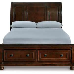 เตียงนอนทรงเลื่อนแบบดั้งเดิมสีน้ำตาลคลาสสิก  โครงไม้เนื้อแข็งแกะสลักด้วยมือ  ดีไซน์เตียงติดผนังแบบเหนือกาลเวลา - Product Image 2