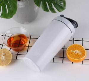 Bouteille shaker portable en acier inoxydable pour <span class=keywords><strong>le</strong></span> voyage, la randonnée, <span class=keywords><strong>le</strong></span> camping, les sports de plein air, avec marqueur – Vente en gros - Product Image 4