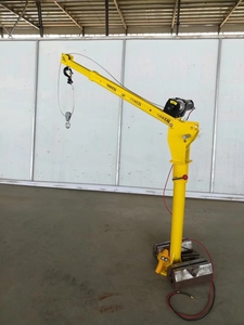 Kran <span class=keywords><strong>Jib</strong></span> Truk Portabel 500kg 1000kg 12V 24V yang Dipasang di Kendaraan dengan Winch Manual/Elektrik - Product Image 5