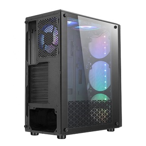 Oem mát mẻ và giá thấp ATX trường hợp máy tính PC chơi Game trường hợp máy tính để bàn tủ nhựa Cổ Phiếu argb Mini PC hộp nhựa giữa tháp CN; gua - Product Image 6
