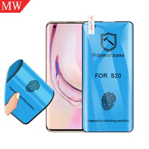 Offre Spéciale Ultra mince PMMA pet polymère nano 3D protecteur d'écran pour Samsung S22 Ultra s20 S21 Note 20 Ultra