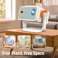 Mini-Projecteur Vidéo Topleo Portable de Salon 1080p LCD, Projecteur Intelligent Android 13 4K Wifi