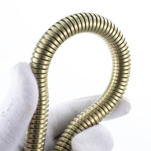 Nuevo Producto: Manguera de Metal Dorado Cepillado de Acero Inoxidable, Suave, Flexible, de Alta Presión, Extra Larga y Portátil - Product Image 2