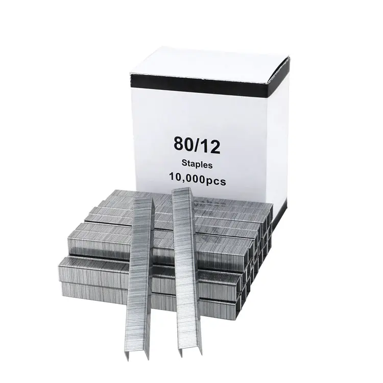 WINSTAR 8012 graffetta pneumatica a filo medio zincato per tappezzeria di mobili in pelle 8012 graffette