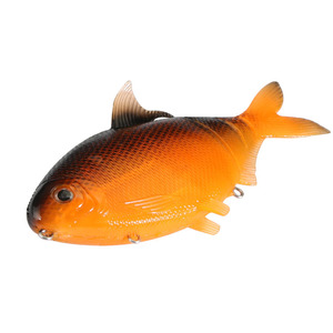 Vivo negro natural suave señuelo de silicona de Asturias 24cm gran pescado graso FORMA DE de cebo - Product Image 2