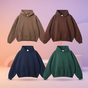 Sudadera con Capucha Oversize para Hombre, Estampado Animal, Felpa Francesa, Casual, con Bolsillos, Ropa de Invierno, Ajuste Holgado, Transpirable - Product Image 1