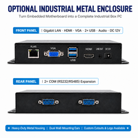 Motherboard Industri Rockchip RK3576 6 TOPS NPU Android 14 4K Dual Display 6 Port COM Board Embedded untuk Edge AI