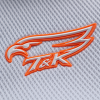Écusson en caoutchouc 3D personnalisé avec logo en relief pour vêtements de sport, jeans, vestes, sacs, chaussures, casquettes
