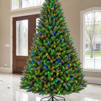 Arbre de Noël artificiel en cèdre de haute qualité MaoSheng, PE+PVC, blanc neige, hauteur 150-240 cm, vente en gros, personnalisation possible