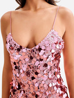 Robe de soirée sexy pour femme RTS Y00343, robe moulante à sequins, taille empire, robe de soirée tendance pour soirée