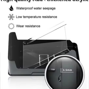 Outdoor Acrylic Rain-Proof Cover for Access Control <b>System</b> Facial Recognition Device Door <b>Intercom</b> Customizable Thickness - Product Image 5