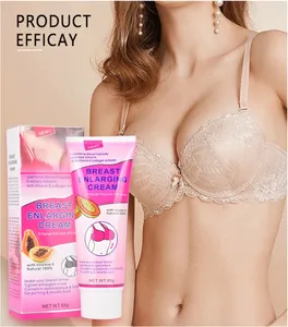 निजी लेबल स्तन वृद्धि क्रीम प्राकृतिक रूप से स्तन उठाने वाली फर्मिंग और मोटाई क्रीम महिलाओं के लिए बड़े स्तन मालिश क्रीम