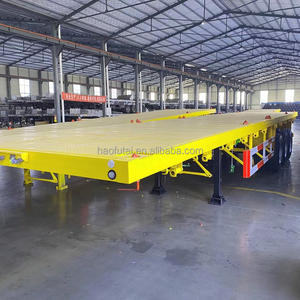 Semi-<span class=keywords><strong>remorque</strong></span> plateau 3 essieux en promotion en Afrique, adaptabilité tout-terrain, traction supérieure pour le transport <span class=keywords><strong>de</strong></span> marchandises lourdes - Product Image 4