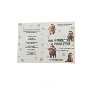 Biglietti di <span class=keywords><strong>auguri</strong></span> con scherzi di <span class=keywords><strong>Natale</strong></span> e compleanno senza fine senza fine personalizzati - Product Image 4