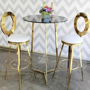 Tabouret <span class=keywords><strong>de</strong></span> <span class=keywords><strong>bar</strong></span> haut <span class=keywords><strong>de</strong></span> gamme moderne avec cadre en acier inoxydable, <span class=keywords><strong>coussin</strong></span> en cuir nordique, garantie <span class=keywords><strong>de</strong></span> 3 ans pour un usage commercial et domestique - Product Image 2
