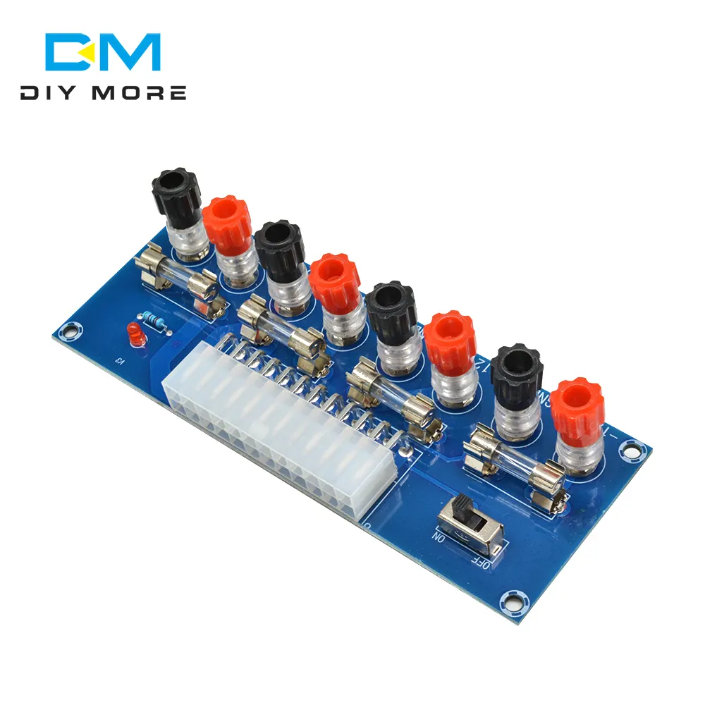 4 Voltages Desktop Computer Chassis Power Supply ATX Transfer Module Board Power Take off Power Output Terminal XH-M229