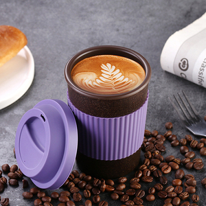 Tasses à café à emporter PLA écologiques Tasses à café Tasse réutilisable pour marc de café Tasses biodégradables pour café - Product Image 3