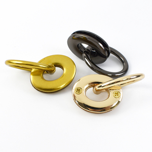 Meetee BF891 25*32mm bricolage bagages matériel accessoires alliage O anneau oeillet boucle sac <span class=keywords><strong>à</strong></span> main poignée sac côté Clip fermoir boucles - Product Image 4