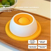 Bol interactif antidérapant pour chien, jouet d'enrichissement pour soulager l'anxiété, distributeur lent pour aliments humides, pour chiots, OEM