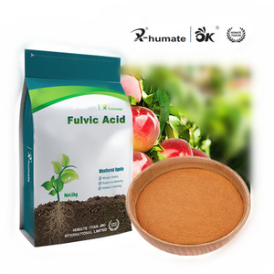 Acido fulvico in polvere marrone, regolazione della crescita delle piante, 100% solubile in acqua, fertilizzante organico per piante - Product Image 4