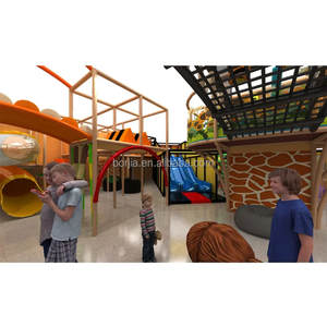 Parque Infantil Interior Seguro, Equipo de Juego Suave para Niños, Parque Infantil Comercial con Piscina de Pelotas y Túnel - Product Image 4