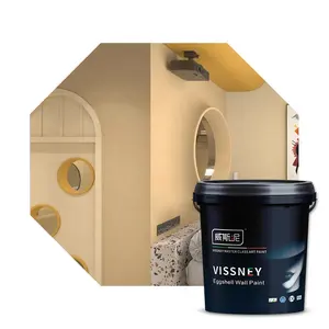 Vissney Paints Manufacturers Gamazine Wall Coating Inside Anti-stain Washable Interior Latex Emulsion Wall House Painting