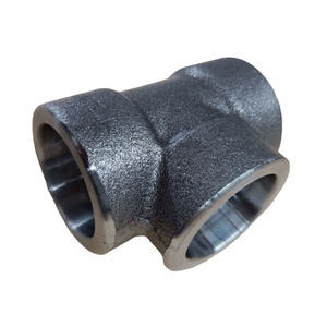 Trung Quốc nhà máy ASME b16.11 thép carbon CS A105 áp lực cao 9000lbs 1/2 "giả mạo phụ kiện đường ống giả mạo SW ổ cắm Hàn Tee - Product Image 1