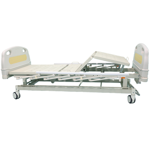 Регулируемая двухкривошипная больничная кровать с поручнями для пациентов - Product Image 4