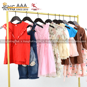 Set gonna usata per <span class=keywords><strong>bambina</strong></span> all'ingrosso, top estivo a maniche corte con gonna abbinata, in cotone, casual, per feste - Product Image 3