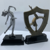 Nouveau trophée de gymnastique rythmique en résine 3D personnalisé en récompense (gymnastique rythmique)