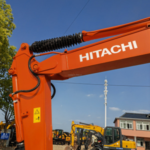 Mini-excavatrice sur chenilles d'occasion Hitachi ZX70 d'origine, équipement de construction hydraulique d'occasion, utilisation professionnelle - Product Image 5