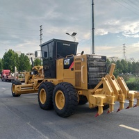 Caterpillar CAT 140H Motor Grader Roda Bekas 185hp CAT140K CAT140M CAT140G Grader Konstruksi Jalan Bekas Siap Pakai