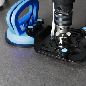 Adjustable <strong>Drill</strong> <strong>Guide</strong> for Hole Saw and <strong>Drill</strong> Bit Tools Tool - Product Image 2
