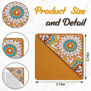 Marque-pages personnalisés en peinture <span class=keywords><strong>diamant</strong></span> - <span class=keywords><strong>Kit</strong></span> d'art de <span class=keywords><strong>broderie</strong></span> <span class=keywords><strong>diamant</strong></span> DIY pour adultes, accessoires de livre personnalisés - Product Image 2
