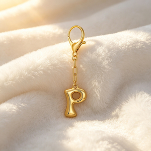 360 Rotation Zinc Alloy Key Ring Holder Personalized <b>Custom</b> Embossed Letter Logo Carabiner <b>Keychain</b> - Product Image 2