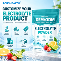 Poudre de boisson électrolytique à marque privée, mélange énergétique, supplément d'hydratation, usine certifiée OEM ODM GMP NSF
