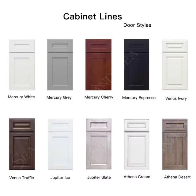 Soli Wood Rta Kitchen Cabinet Shaker Kitchen Cabinets and Furniture Light Luxury Cucina Completa Design Kitchen