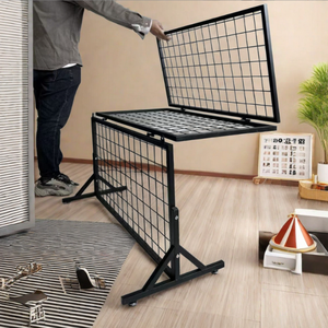 Customized Detachable Foldable Metal Gridwall Wire Mesh Supermarket Snack Display <strong>Rack</strong> - Product Image 1