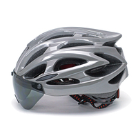 OEM ODM Casque de cyclisme Visière détachable Matériau ABS PC solide Aimants légers Caractéristiques de sécurité pour le cyclisme adulte