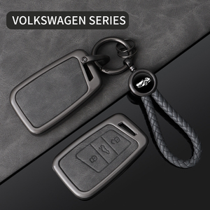 Funda para llave de coche de aleación de Zinc para VW Volkswagen Golf 7 MK7 Tiguan MK2 para SEAT Ateca Leon <span class=keywords><strong>FR</strong></span> 2 <span class=keywords><strong>Ibiza</strong></span> - Product Image 6